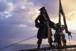 Johnny Deep as Cap. Jack Sparrow