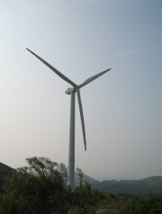 風采發電站的大風車